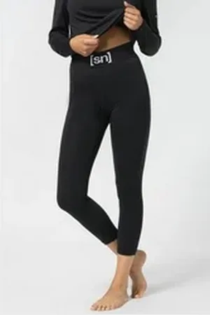 Supernatural Funktionstights Merino Tight W TUNDRA175 TIGHT 3/4 funktioneller Merino-Materialmix schwarz S