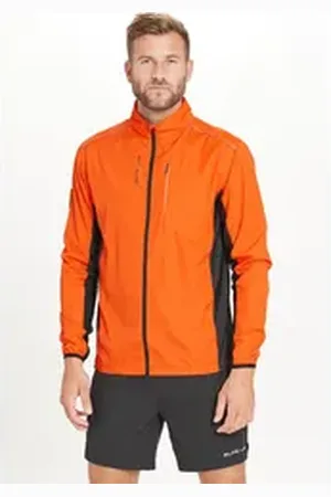 ELITE LAB Laufjacke Shell Heat X1 Elite mit wind- und wasserdichter Funktion orange L