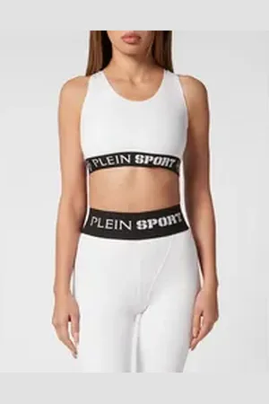 Philipp Plein Lauftop Sport Top weiß S