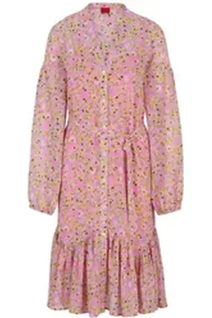 HUGO BOSS Sommerkleid bunt 38