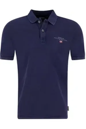 Napapijri Poloshirt Herren Poloshirt ELBAS (1-tlg) blau XL