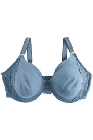 Next Bügel-BH Forever Comfort BH mit Bügel starker Halt F-K (1-tlg) blau 95