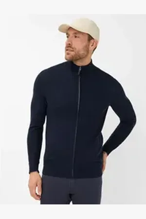 Brax Strickjacke Style JAKE blau XS