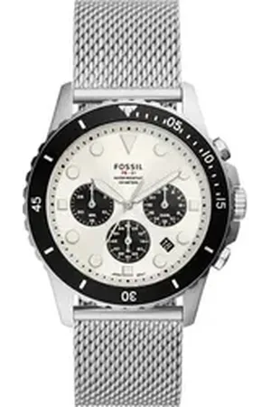 Fossil Chronograph Herren-Uhren Analog Quarz