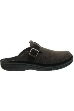 Berkemann MIRKO Filz Hausschuh, braun, Weite H, Wechselfußbett 5710-45 Pantoffel braun 42 EU