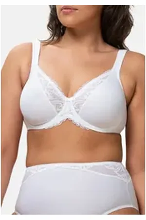 Triumph Bügel-BH Modern Lace + Cotton W (1-tlg) Bügel-BH - Bügel-BH im zeitlosen Spitzen-Design weiß 105