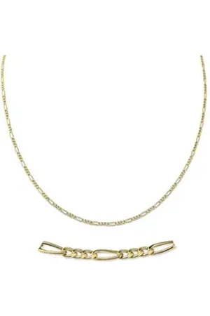 Firetti Collierkettchen Schmuck Geschenk Gold 333 oder 585 Figarokettengl. in mehreren Breiten, Made in Germany gelb|goldfarben 45 | 2,6 mm