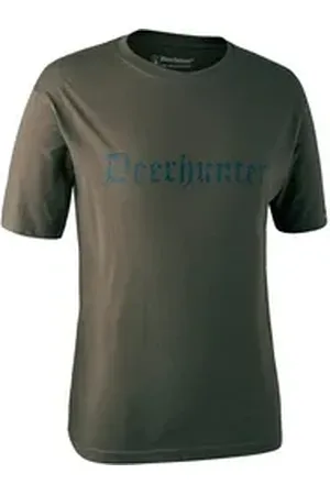 Deerhunter T-Shirt T-Shirt Logo grün S