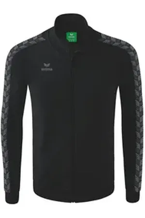 Erima Trainingsjacke Essential Team Tracktop Jacke schwarz XL