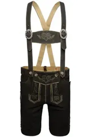 Mark Maddox Trachtenlederhose Egbert Herren braun 60