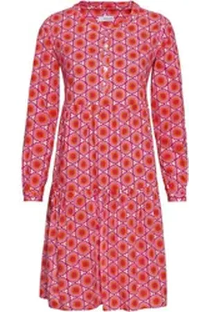 Rossana Diva Midikleid Weites Stufenkleid orange|rosa 36