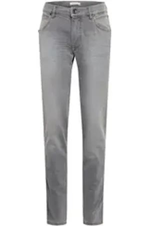 Bugatti Regular-fit-Jeans (1-tlg) grau 33