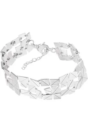 Steel_art Heideman Armband Partis silberfarben poliert (Armband, inkl. Geschenkverpackung), Armband silber silberfarben