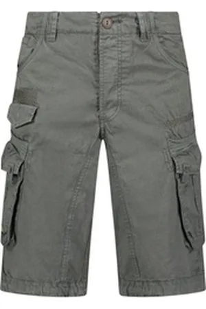 Geographical Norway Cargoshorts Herren kurze Hose panoramique ANTHRACITE (1-tlg) 2XL