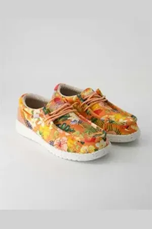 FUSION Emma jungle Schnürschuh orange 39 EU