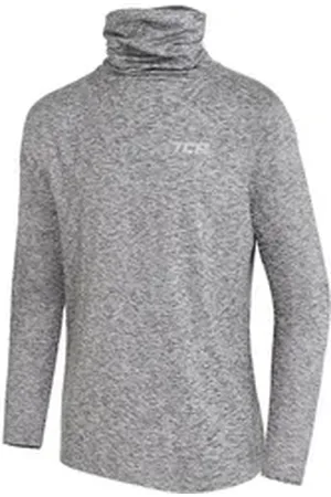 TCA Trainingsshirt Jungen Thermo Laufshirt - Hellgrau, 10-12 Jahre (1-tlg) grau 10-12 Jahre