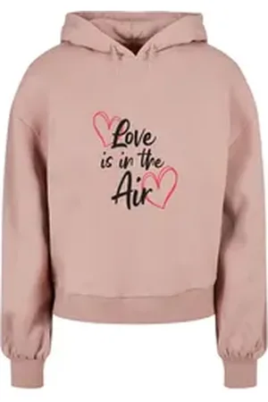 Merchcode Kapuzenpullover Damen (1-tlg) rosa XL