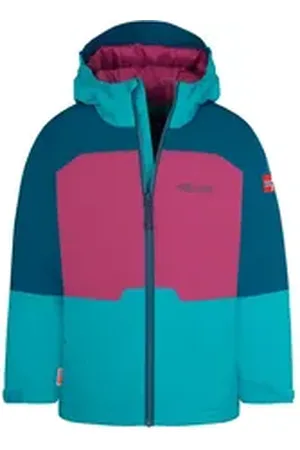 TROLLKIDS Skijacke Hardanger Winddicht und Wasserdicht blau 128