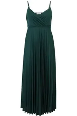Guido Maria Kretschmer Collection Midikleid (1-tlg) Plissee grün 50