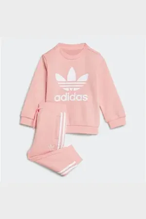 adidas Originals Jogginganzug CREW SET (2-tlg) rosa 86