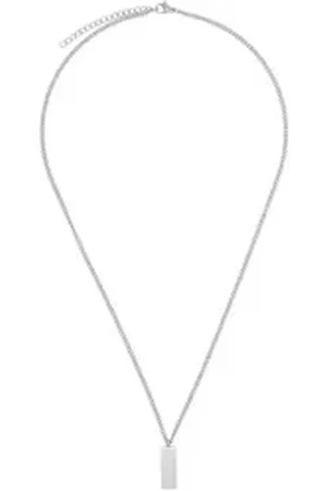Heideman Collier Turia silberfarben (inkl. Geschenkverpackung), schlichte Kette Männer silberfarben
