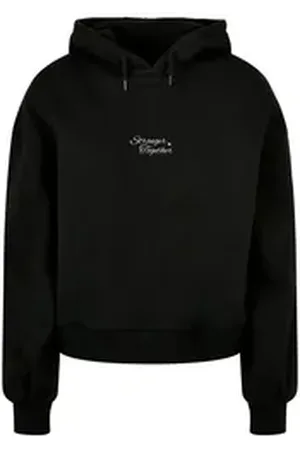Merchcode Kapuzenpullover Damen (1-tlg) schwarz XL