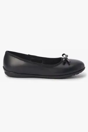 Next Ballerinas aus Leder für die Schule Schnürschuh (1-tlg) schwarz 30,5 EU