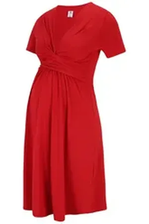 Bebefield Midikleid (1-tlg) Falten rot 36
