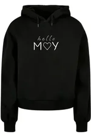 Merchcode Kapuzenpullover Damen (1-tlg) schwarz L
