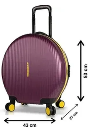 Lucky Bees Trolleyset 100% ABS V5825 lila