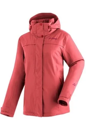 Maier Sports Funktionsjacke Lisbon Damen Jacke, warm wattierte Winterjacke, wind/wasserdicht, Regular Fit rosa 24