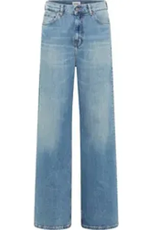 Mustang Weite Jeans Damen Style Luise Wide blau 33