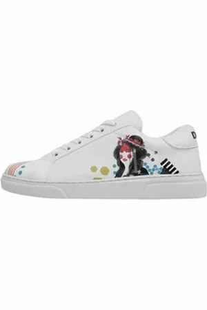 Dogo Damen Ace Sneakers Bring Your Colours To Life Vegan Damen Sneake Sneaker Vegan weiß 37 EU