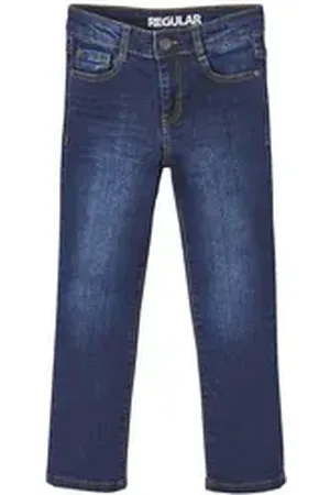 Vertbaudet 7/8-Caprijeans blau 86