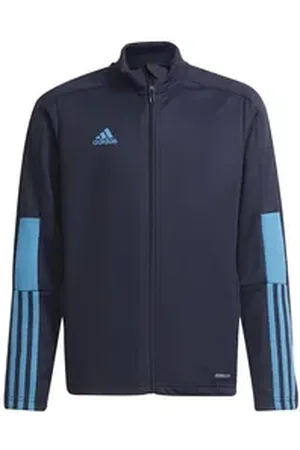adidas Performance Sweatjacke Performance Polyester blau 176