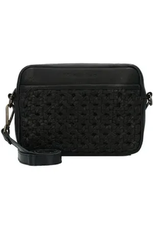 Cowboysbag Umhängetasche Morton, Leder schwarz