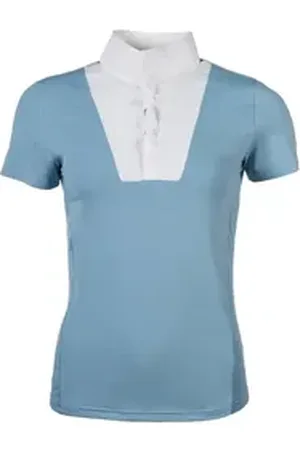 Hkm Funktionsshirt Turniershirt -Virginia- Kurzarm blau S