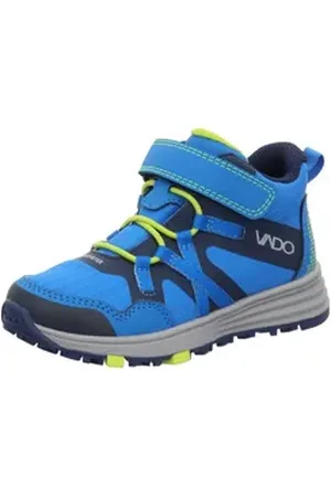 VADO Sneaker Lederimitat/Mesh Sneaker blau 28 EU