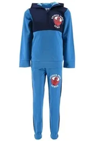 SPIDERMAN Jogginganzug Marvel Kinder Jungen Sweat-Shirt mit Jogging-Hose Trainings-Anzug (SET, 2-tlg) blau 98