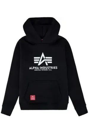 Alpha Industries Hoodie Kids - Hoodies Basic Hoodie Kids/Teens schwarz 14