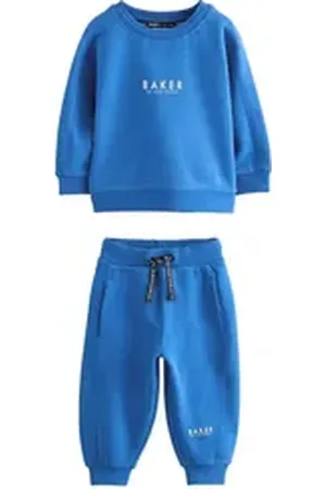 Ted Baker Sweatanzug Jogginganzug mit Sweatshirt (2-tlg) blau 86-92 (1,5-2 J.)