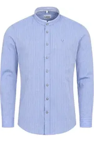 Nübler Trachtenhemd Trachtenhemd Patrick in Blau von XL