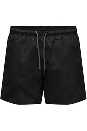 Only & Sons Badeshorts Badehose TED LIFE Schwimm-Shorts (1-St) schwarz XXL