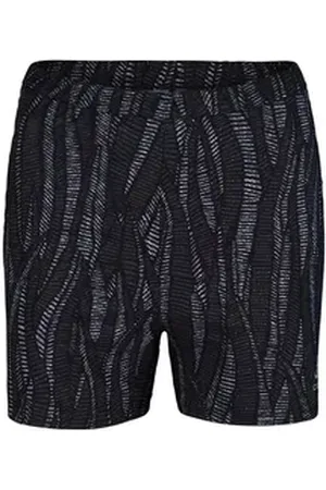 Odlo Trainingsshorts Damen Laufshort Essentials Print Shorts 323351 schwarz M