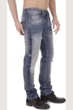 Diesel Skinny-fit-Jeans Thavar 0852M Herren Jeans Hose Slim Skinny blau W27