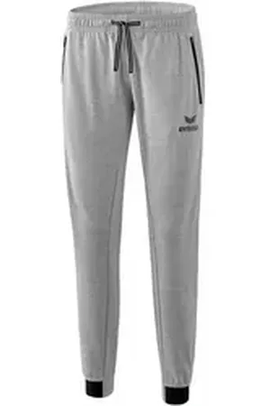 Erima Trainingshose Damen Trainingshose Essential Sweathose grau|schwarz 44