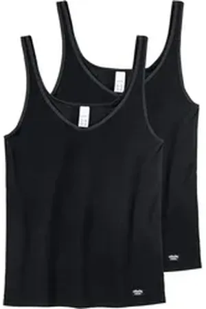 Speidel Unterhemd (2er Pack) mit schlichtem Design schwarz 40