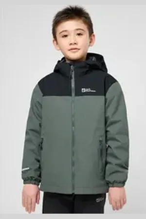 Jack Wolfskin 3-in-1-Funktionsjacke SNOWCURL 3IN1 JACKET K grün 140