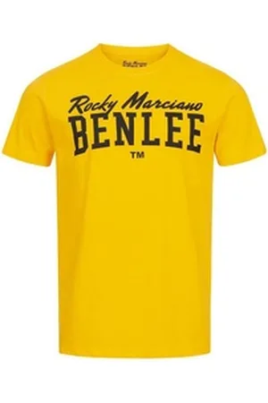 Benlee Rocky Marciano T-Shirt Benlee Herren Promo T-Shirt yellow XXL (1-tlg) gelb XXL