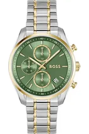 HUGO BOSS Multifunktionsuhr GRAND TOUR LADIES 1502766, Quarzuhr, Armbanduhr, Damenuhr, Edelstahlarmband silberfarben